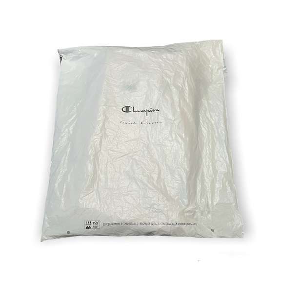 RICK OWENS x Champion: Eco Mesh Streetwear Toga Pants - Joggers (skirt pant) - Picture 7 of 7